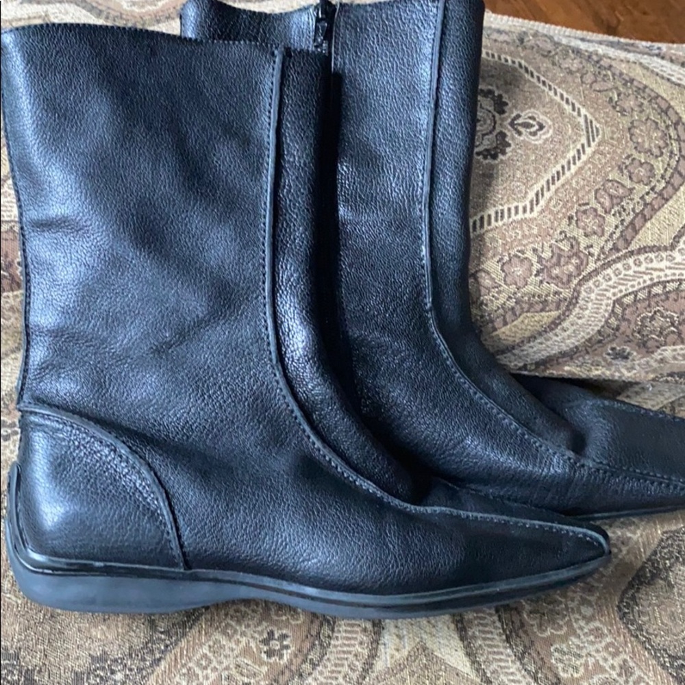 Nine West Black Fitted mid calf boots